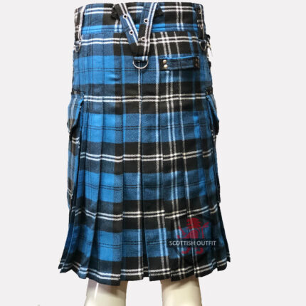 Ramsay Blue Utility Kilt