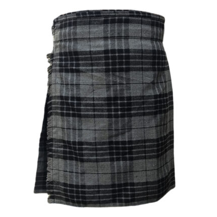 highland-gray-tartan-kilt-front