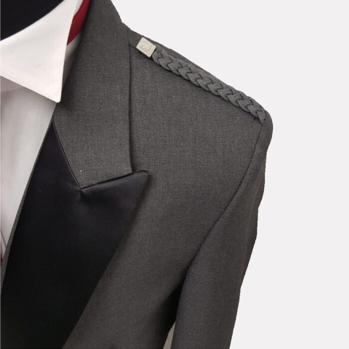 Prince Charlie Jacket Grey - Image 4