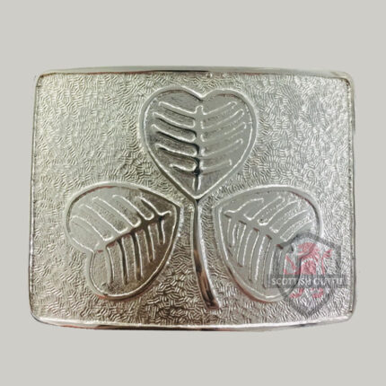 shamrock-kilt-belt-buckle
