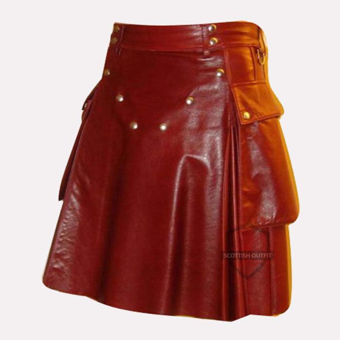 Leather Kilt Mens
