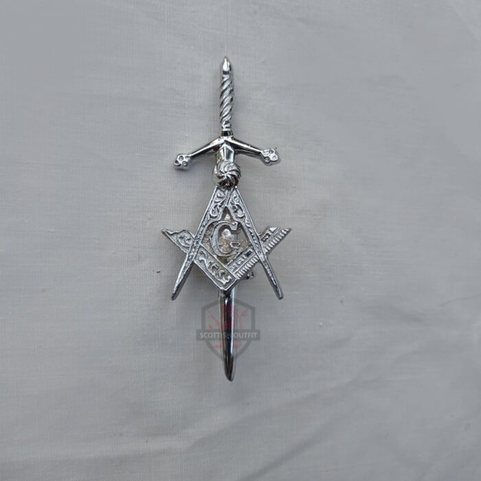 Masonic kilt pin