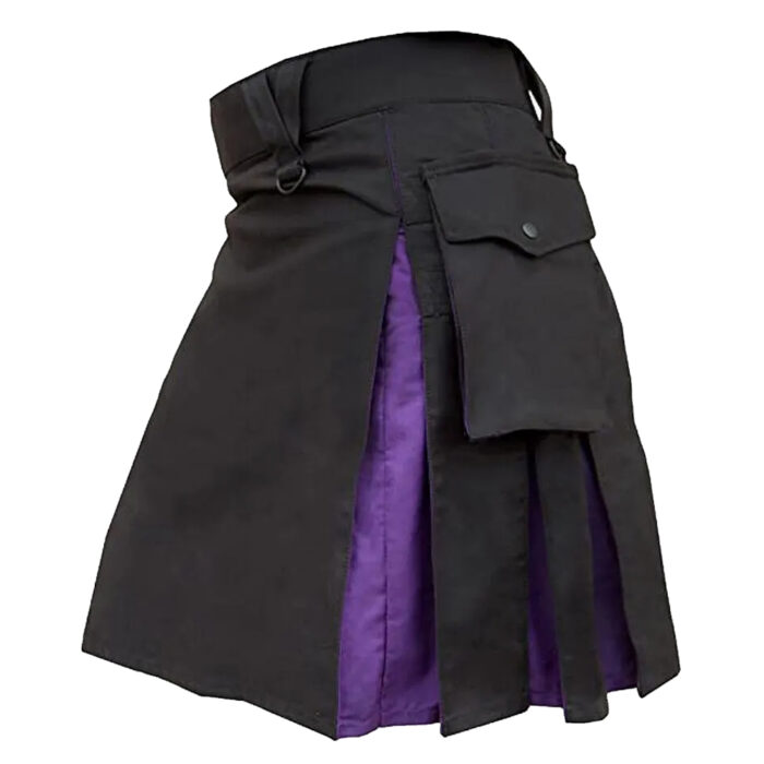 black-and-purple-kilt