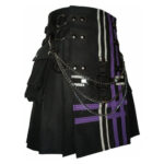 black-and-purple-utility-kilt