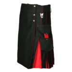 black-and-red-hybrid-utility-kilt-side