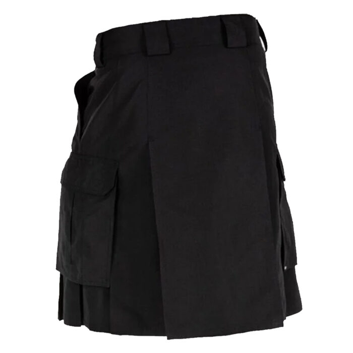 black-tactical-kilt-back Black Tactical Kilt - Image 3