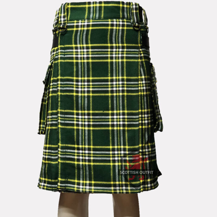 irish-national-Tartan-Utility-Kilt