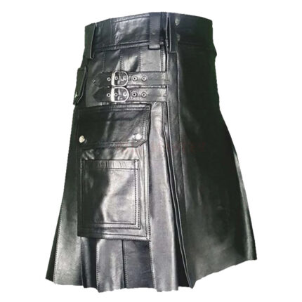 kanye-leather-kilt