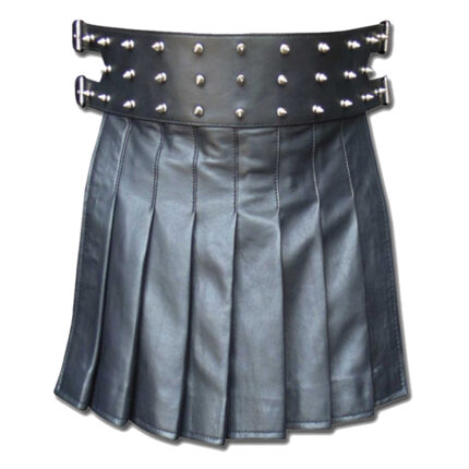 leather-mini-kilt
