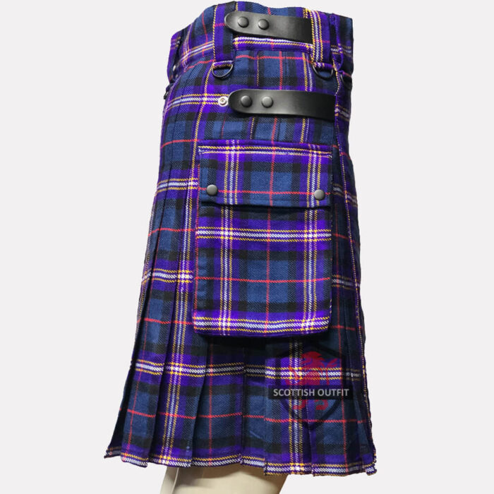 Masonic Tartan Utility Kilt - Image 3