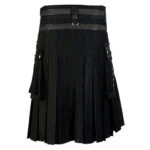 Mens Black Kilt - Image 2