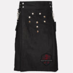 mens-black-utility-kilt