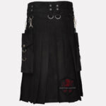 mens-black-utility-kilt-back