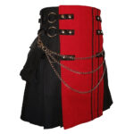 red-and-black-kilt-right-side
