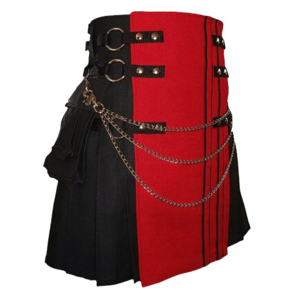 red-and-black-kilt-right-side